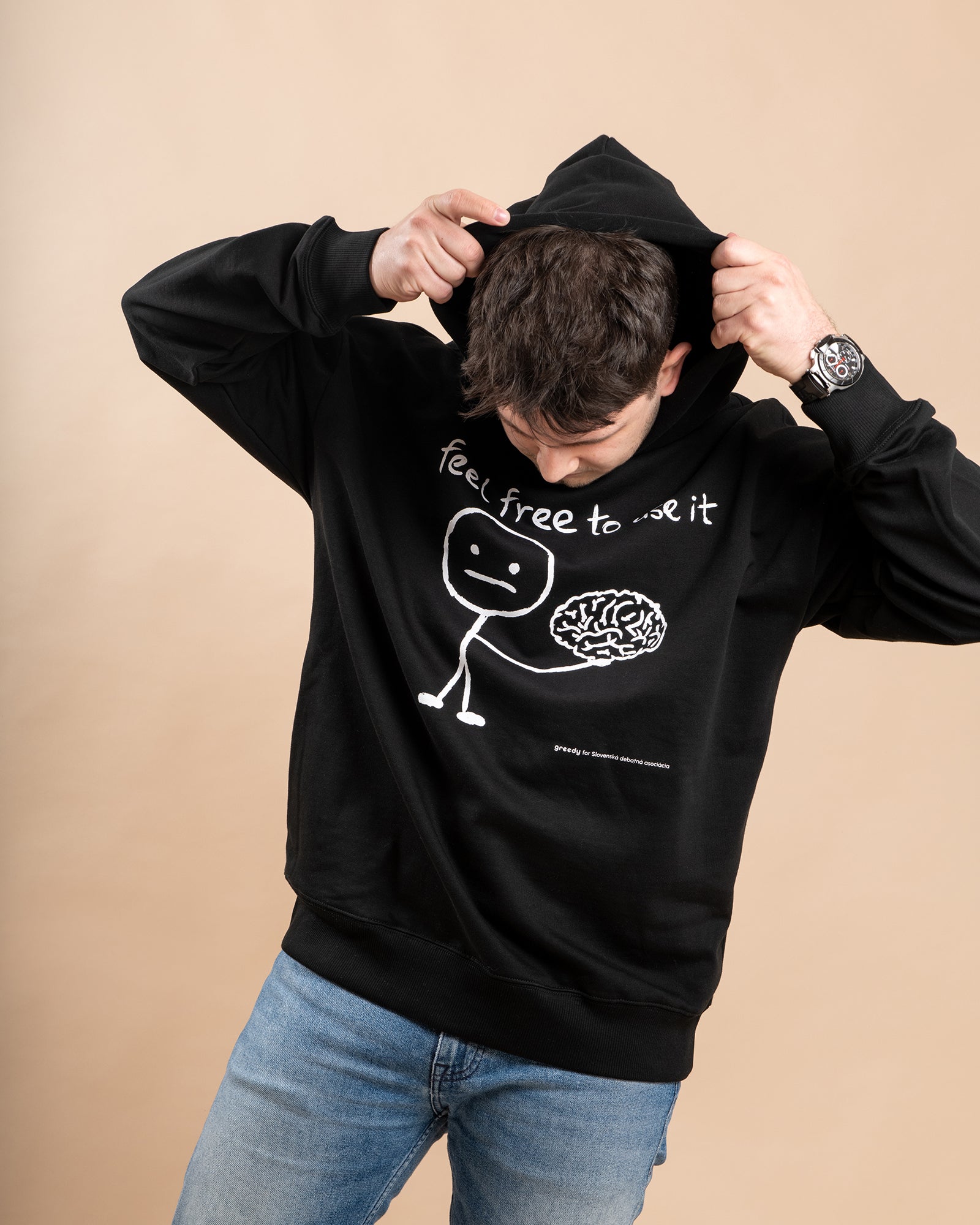 Mikina Feel free to use it