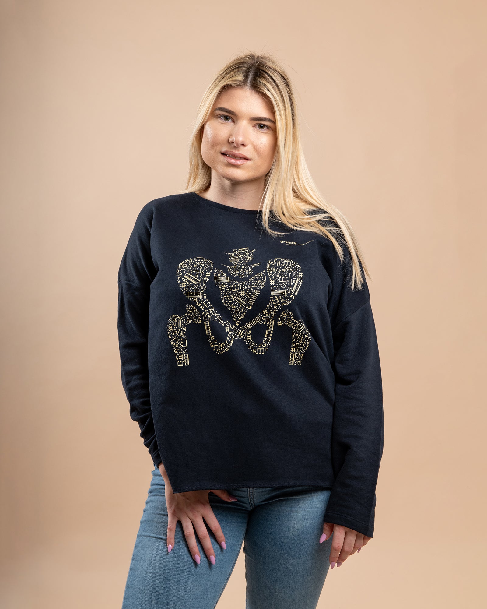 Mikina Hudba je Kostihoj