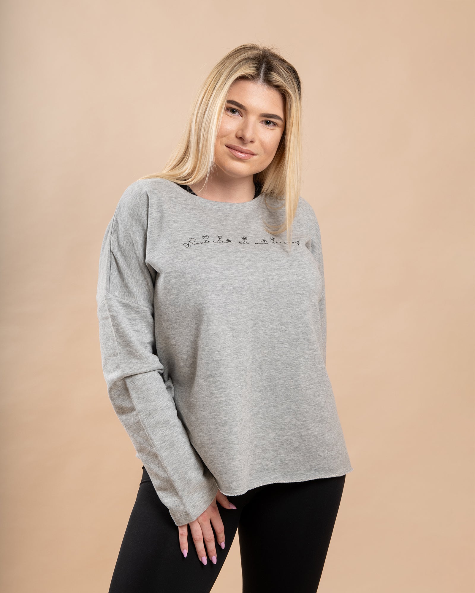 Mikina Rozkvitni, kde máš korene