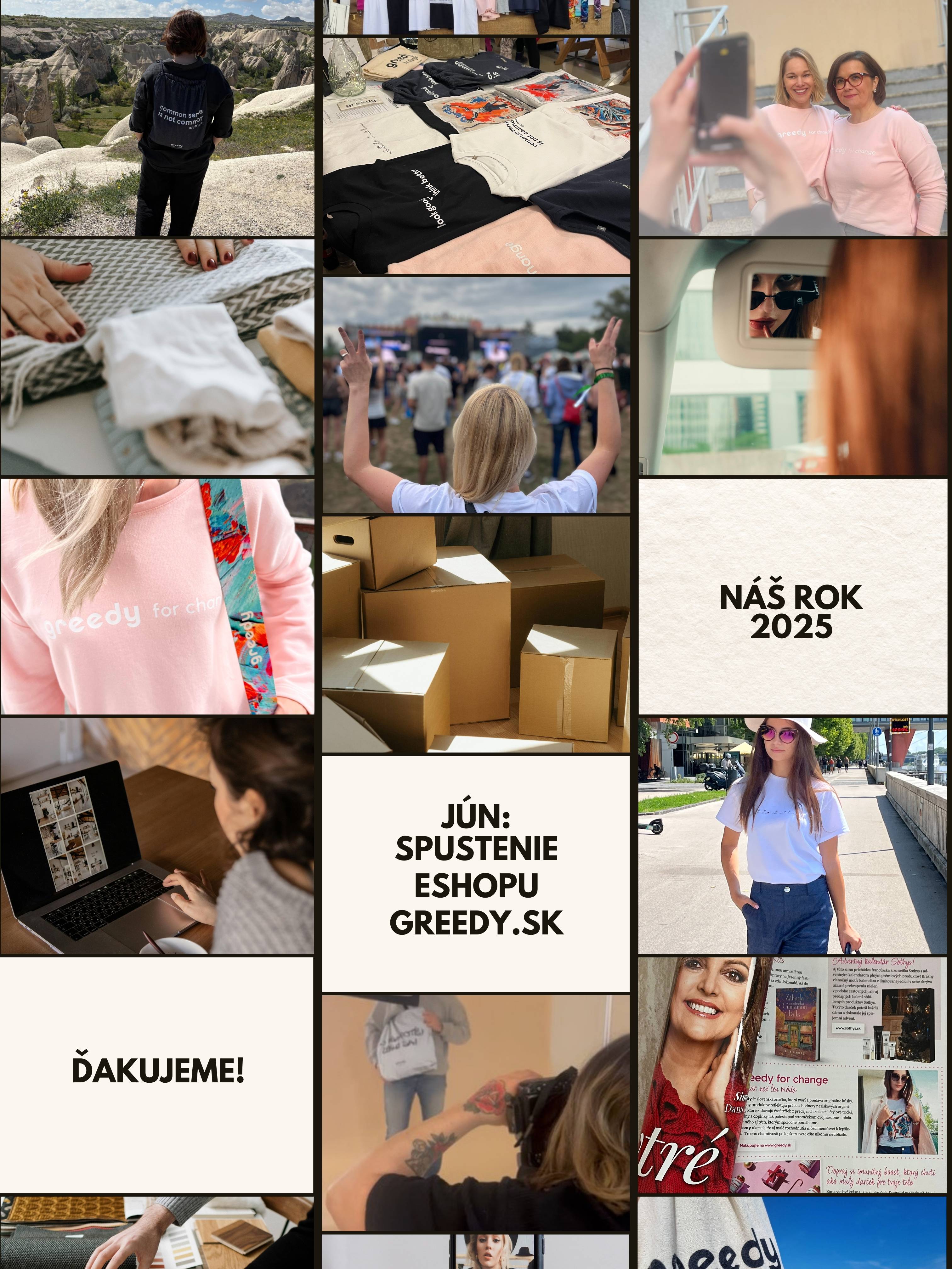 Náš rok 2025: od nápadu k zodpovednej módnej značke