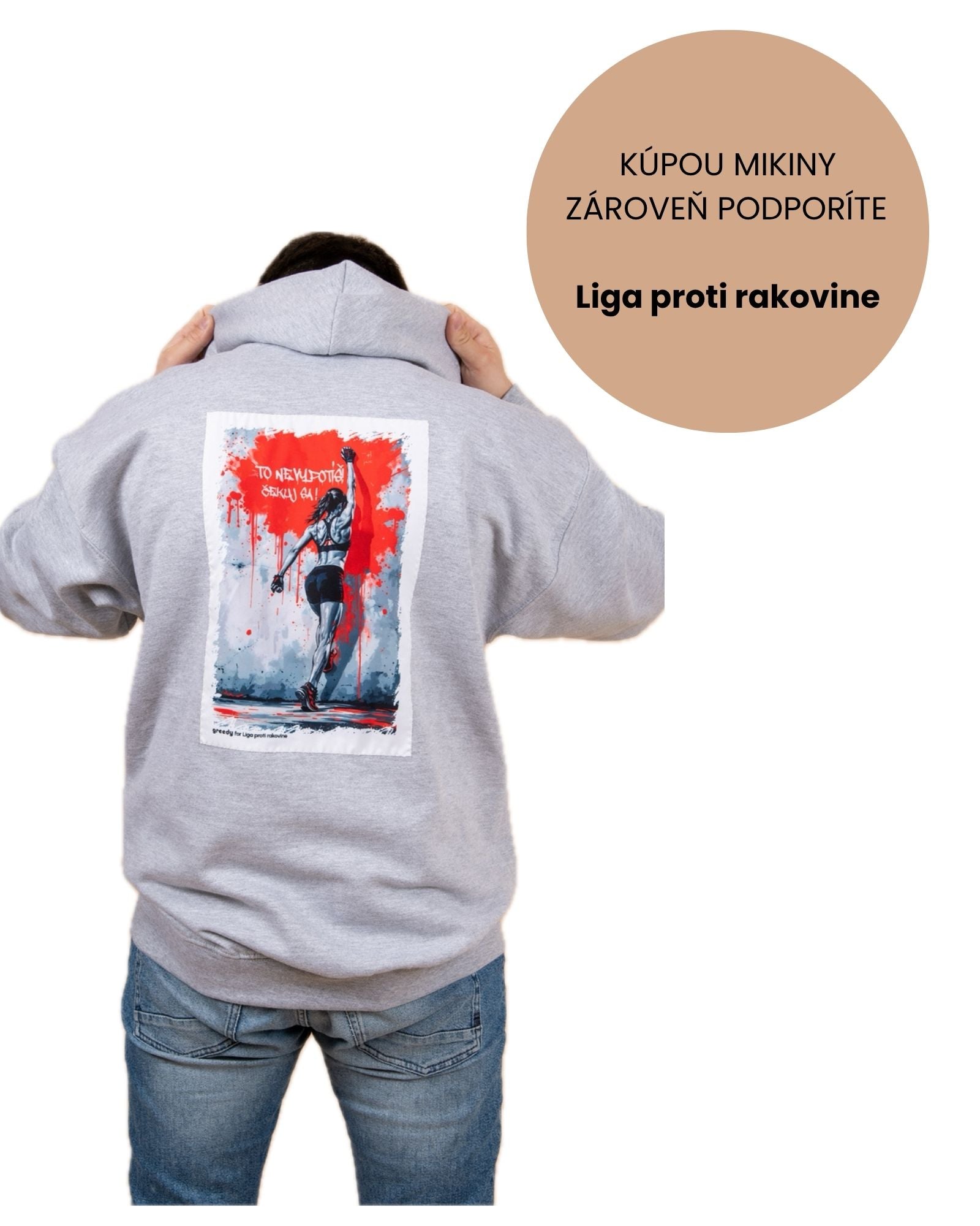Mikina s grafikou To nevypotíš!