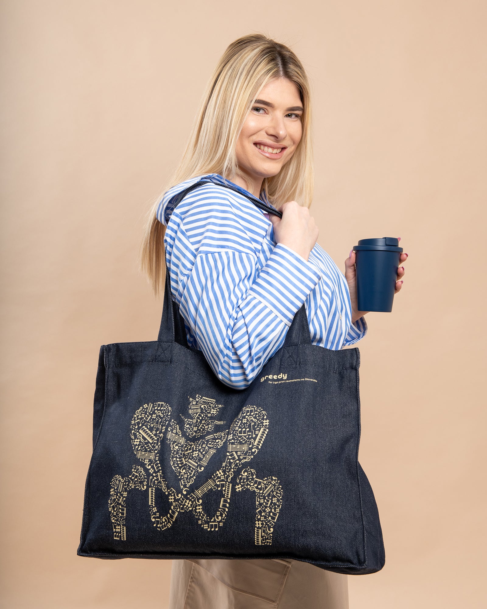 Nákupná taška s grafickou potlačou