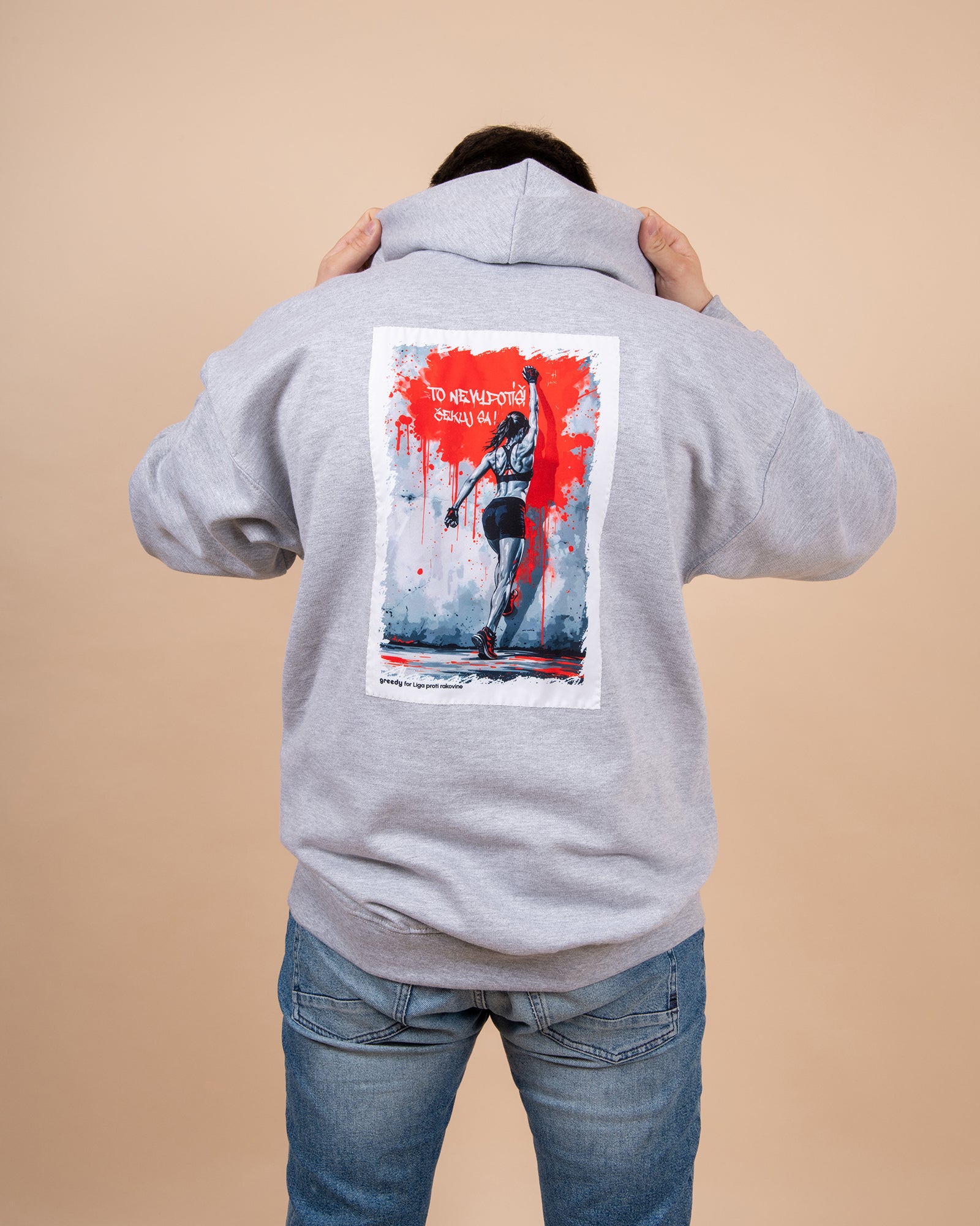 sivá mikina greedy for LPR